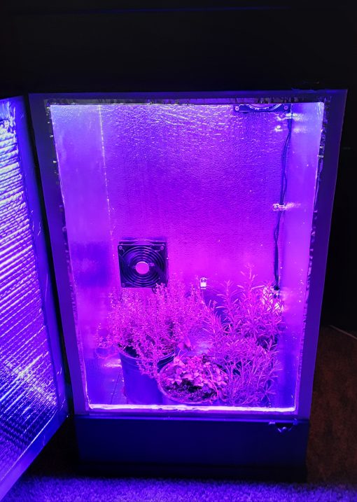 3FT LED Hydroponic Stealth Grow Box Cabinet