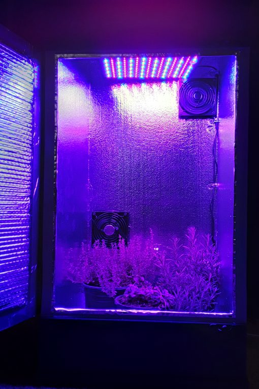 3FT LED Grow Cabinet Soil / Hydroponic with charcoal filter